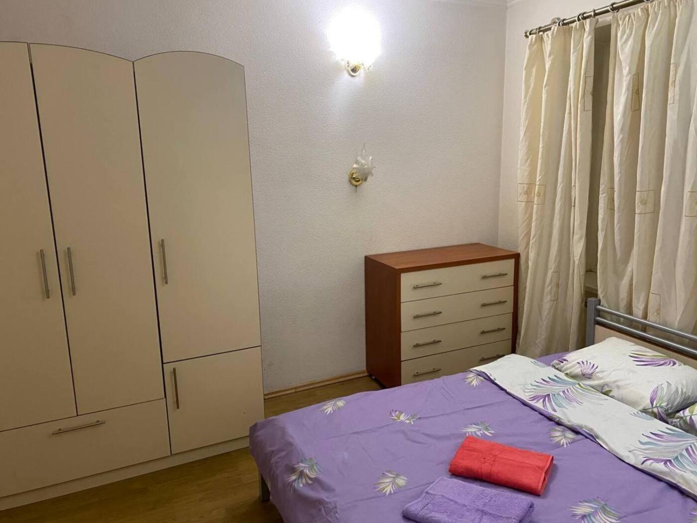 Apartment Triokhsviatytelskaya Street 3 基輔 外观 照片